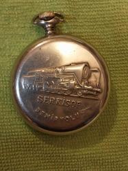 Cep Saati,  SERKİSOF Demiryolları Cep Saati. Çalışır vaziyette..