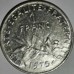 FRANSA  1975  1 FRANK