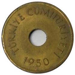 1950 Yılı 1 Kuruş  ÇİLALTI