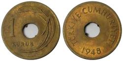1948 Yılı 1 Kuruş  ÇİLALTI