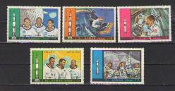 Ajman 1970 - Uzay ve Astronotlar - GOMSUZ  - Damgasız