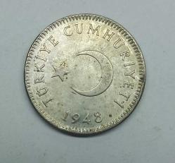 1948 YILI GÜMÜŞ 1 LİRA