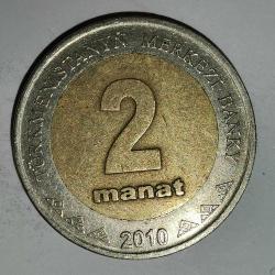 TÜRKMENİSTAN  2010  2  MANAT
