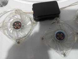 Rexpo FD-709 3 Fanlı Işıklı Notebook Laptop Soğutucu Fan (Sessiz , İkinci El)