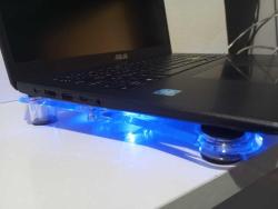 Rexpo FD-709 3 Fanlı Işıklı Notebook Laptop Soğutucu Fan (Sessiz , İkinci El)