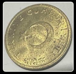 1962 - 1 KURUŞ Pirinç TCM62