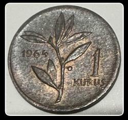 1964 - 1 KURUŞ Bakır TCM64