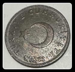1964 - 1 KURUŞ Bakır TCM64