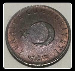 1969 - 1 KURUŞ Bakır TCM69