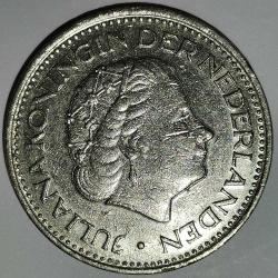 HOLLANDA  1971  1 GULDEN