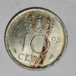 HOLLANDA  1963  10  CENT