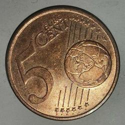 ALMANYA 2017 J  5 EURO CENT