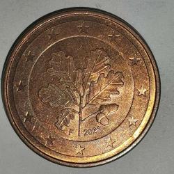 ALMANYA 2021 F    5 EURO CENT
