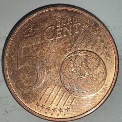 ALMANYA  2021 D    5 EURO CENT