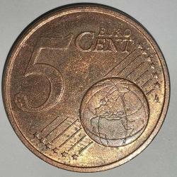 ALMANYA  2017 J    5 EURO CENT