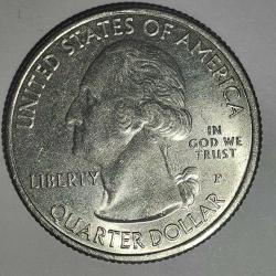 AMERİKA  2017 P   25 CENT ÇEYREK DOLAR  HATIRA  Güzel Amerika Çeyrekleri - Heykel Höyükleri