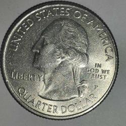 AMERİKA  2020  P    25 CENT  ÇEYREK DOLAR     HATIRA  Güzel Amerika Çeyrekleri - Marsh-Billings-Rockefeller