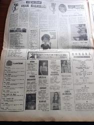 Ankara Gazetesi - Turkish Newspaper - 22 Temmuz 1976 - günün meselesi Yunanlıların iki Türk gazetecisi ile mülakatı IV - atış poligonları Fotoğrafı - Türkiye doğan her 6 bebekten biri ölüyor - bu yıl İstanbul belediye hastanelerinde 67 bin 383 hasta tedavi edildi - Türkiye'de 10 bin İstanbul'da ise 4 bin mütehassıs hekim var - hayvan kayıpları yazan Şemsi Belli - son 10 İzmit İstanbul yolundaki 9522 trafik kazasında 2216 kişi öldü - Kızıltoprak köşk'te Hale Manzade Gönül Gül Atilla Yelken - bebek belediyesi'nde Belkıs Özener Fatma Belgen - Saksonyalılar'da İnci Sanlı Mihrican Güngör Gülay Gül - ayrı dünyalar filmi başrolde Cüneyt Arkın Yıldız sinemasında - intikam yumruğu filmi Erdiller sinemasında - Nöri Kantar ailesi başrolde Tekin Akmansoy Hakan sinemasında - hödük şiiri yazan Nebi Dadaloğlu - Kalk şiiri yazan Yetki Aröz - Aşık Veysel ve Halk kültürü yazan Faruk K. Timurtaş - Kıbrıs trajedisi İngiltere'nin ihanetinden doğdu - Türkiye'den Kıbrıs'a su  nakledilecek