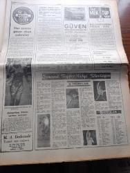 Ankara Gazetesi - Turkish Newspaper - 22 Temmuz 1976 - günün meselesi Yunanlıların iki Türk gazetecisi ile mülakatı IV - atış poligonları Fotoğrafı - Türkiye doğan her 6 bebekten biri ölüyor - bu yıl İstanbul belediye hastanelerinde 67 bin 383 hasta tedavi edildi - Türkiye'de 10 bin İstanbul'da ise 4 bin mütehassıs hekim var - hayvan kayıpları yazan Şemsi Belli - son 10 İzmit İstanbul yolundaki 9522 trafik kazasında 2216 kişi öldü - Kızıltoprak köşk'te Hale Manzade Gönül Gül Atilla Yelken - bebek belediyesi'nde Belkıs Özener Fatma Belgen - Saksonyalılar'da İnci Sanlı Mihrican Güngör Gülay Gül - ayrı dünyalar filmi başrolde Cüneyt Arkın Yıldız sinemasında - intikam yumruğu filmi Erdiller sinemasında - Nöri Kantar ailesi başrolde Tekin Akmansoy Hakan sinemasında - hödük şiiri yazan Nebi Dadaloğlu - Kalk şiiri yazan Yetki Aröz - Aşık Veysel ve Halk kültürü yazan Faruk K. Timurtaş - Kıbrıs trajedisi İngiltere'nin ihanetinden doğdu - Türkiye'den Kıbrıs'a su  nakledilecek