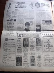 Ankara Gazetesi - Turkish Newspaper - 21 Temmuz 1976 - günün meselesi Yunanlıların iki Türk gazetecisi ile mülakatı III - ihbar et milyoner ol - Rumlar Türklere değil Türk dostu olan herkese düşman gözüyle bakıyor - Türk dostunu ziyarete gelen İngiliz kızı adaya sokulmadı - başarılı geçen 1975 yılında neler yapıldı - değirmen yazan Şemsi Belli - Cevdet Restaurant'ta Enver Daniş Mehtap Deniz Yalçın Kürklü - Saksonyalılarda İnci Sanlı Mihrican Güngör Gülay Gül Papatya - televizyonda bugün - Cilalı İbo Teksas Fatihi Zafer sinemasında - salak bacılar filmi başrolde Ayla Algan İncirli sinemasında - Kelerman kimdir filmi sunar sinemasında - anlatamıyorum şiiri yazan Orhan Veli Kanık - düşünce ve yaratma yazan doktor Mehmet Kaplan - İki kokulu ekmek şiiri yazan Abdullah Sur - İki zaman arasında şiiri yazan Mustafa Necati Karaer - konuk hükümetinin yankıları - Yunanistan Türkiye ile doğrudan doğruya çatışmaya girmeye hazır - Kıbrıs Gönyeli Şeftali kebabı restoranı - Girne sahil restoran
