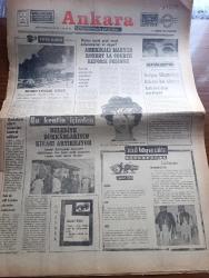 Ankara Gazetesi - Turkish Newspaper - 14 Temmuz 1976 - İstanbul Belediyesi'nin Korsa'daki dükkanlarının kira bedeli büyük kazançlara rağmen düşük ücretle ödeniyor - bankaların alarm sistemleri kontrol ediliyor - Eski tip 500 liralıklar piyasadan kaldırılacak - Beyrut ateşler içinde fotoğraf - Lübnan'da hristiyanlarla Müslümanların savaşı - Amerikalı Makyöz Robert La Courte reform peşinde - Bulgar ulaştırma Bakanı Vasil Tsanov bu akşam Ankara'dan ayrılıyor - saksonyalılarda İnci Sanlı  Mihrican Güngör Gülay Gül Papatya - Florya belediye gazinosunda Sevim Deran Nükhet Duru Altan Karındaş Mehmet Taneri - televizyonda bugün - Yunanistan'da Murat 124 kapışılıyor - arzular uyanınca filmi Fitaş sinemasında - Dadaş Hasan filmi başrolde Hakan Balamir Kartal sinemasında - delisin filmi başrolde Tarık Akan Ünverdi sinemasında - Kara Toprak şiiri yazan Aşık Veysel - Sinler şiiri yazan İskender Cenap Ege - sanat baskıdan doğar yazan A. Ventura - Moda plajı açıldı -Yunanistan'daki Türk casusları III