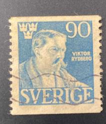 İsveç Pulu - Sweden ( Sverige ) Stamp - Postadan Geçmiş Pul Filateli -  DAMGALI - VIKTOR RYDBERG TEMALI PUL, 90 PARA - YABANCI PULLAR-NOSTALJİK DOĞUM GÜNÜ HEDİYESİ