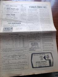 Ankara Gazetesi - Turkish Newspaper - 12 Temmuz 1976 - bir şişe menba suyu cenevre'de 40 liraya çıktı - İstanbul'a gelen Avrupalı turistler bu güzel kentin kıymetini bilin diyor fotoğraf - Kıbrıs Türk federe devleti başbakanı Nejat Konuk hükümet programını meclise sundu -  Başıboş köpeklerle mücadele hızlandırıldı - Davar Kirkma yazan Şemsi Belli - Kalamış köşkte Ülkü Özen Hale Manzade Gönül Gül Atilla Yelken - bebek belediye gazinosunda Belkıs Özener Fatma Belgen Mut Folklor Ekibi ve Serpil Barlas - ölümü beklerken filmi emek sinemasında - vahşet şehrinde seks filmi Tan sinemasında - askerin dönüşü filmi başrolde Kadir İnanır İstanbul sinemasında - TRT radyo programı - Yunus Emre'nin şiirlerinde gurbet Yazan doktor Müjgan Cunbur - aşktan sürgün geliyorum şiiri yazan Yunus Yaşar - bölüş benimle şiiri Yazan İsmail Yaltırık - Moda plajı açıldı - Yunanistan'daki Türk  casusları - Kıbrıs lefkoşe saray otel - Türk Mit'ine dair sarsıcı açıklamalar - Harem gece kulübü - Kızılbaş emek Sineması