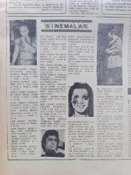 Ankara Gazetesi - Turkish Newspaper - 9 Temmuz 1976 - romatizma ilacı kedi - Kadıköy ilçe danışma kurulu toplandı Fotoğrafı - tamamlama sınavlarında randıman çok düşük - uzayda ebedi hayat varmış Fotoğrafı - şalvar yazan Şemsi Belli - Bebek belediye gazinosunda Belkıs Özener Fatma Belgen Mut Folklor Ekibi ve Serpil Barlas - Clup Reşat'da Gülser Gürsoy Lale Gürkan Kanto - Florya Belediye gazinosunda Sevim Deran Nükhet Duru Serpil Nur Seda Tulga - Adana her an yanabilir - arzular uyanınca filmi Fitaş sinemasında - intikam yumruğu filmi Tan sinemasında - Kara Murat ölüm emri İncirli sinemasında - Zoro'nun  Aşk geceleri filmi Şafak sinemasında - Münevver Ayaşlı İstanbul'u Anlatıyor yazan Abdullah Uçman - noktalar şiiri yazan Çetin Bilgin - yarınların uykusu şiiri yazan Ahmet Metin Şahin - Moda Plajı açıldı - Yüksek Seçim kurulu Başkanı Necati Münir Ertekün bugünkü seçim sisteminin birçok faydalı tarafları vardır diyor - denize Aşık londralı Aziz Özkan Kıbrıs'a özel yatı ile geliyor