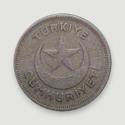 10 Kuruş 1935, KM#863, Sadece 60,000 Adet Basım, Çok Nadir