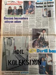 HAFTA SONU DERGİ - GAZETESİ DOĞUM GÜNÜ HEDİYESİ (TURKİSH MAGAZINE - NEWSPAPER) - TAM TAKIM 14 SAYFADIR - 18 EKİM 1985 - Sayı:42 - Burçin Orhon çıplak-Hülya Avşar-Zümrüt Cansel-Şehnaz Dilan-Müslüm Gürses-Naci Ekşi-Asım Ekren-Zeynep Özal-Bedrettin Dalan-Filiz Bayraktar-Yeşim Başboğan-Erdal Abat-Timur Selçuk-Orhan Aldıkaçtı-Edip Aktaş-Emine Adalet Pee-Burçin Orhon-Banu Alkan-Hülya Yiğitalp-Seda Sayan-Aynur Aydan-Zerrin Egeli-Nazan Şoray-Serpil Benay-Müslüm Gürses-Ahu Tuğba-Sakıp Sabancı-Bedrettin Dalan-Nejat Gürcan-Bülent Ersoy-Emel Sayın-Medha Şen-Uğur Dündar-Okan Nair-Hülya Koçyiğit-Muzaffer Abacı-Bilun Nazlıhan-Hakan Balamir-Hülya Sözer-Erdal Abacı-Hüseyin Emre-Hasan Bora-Cüneyt Cevher-Zafer Saba-Burhan Özfatura-Ertuğrul Gökgün-Fikri Sağlar-Erdal İpeksen-Semra Özarlık-Yüksel Uzel-Samime Sanay-Turgut Özal-Necdet Uğur-Ünal Menderes-Serra Menderes-Kaya Akarsu-Pınar Özen-Nejat Özen-Cahit Çelikel-Sevinç Çelikel-Sungur Baboğlu-İnayet Çelikel-Sadiye Deniz-Ümit Ersoy-Nedim Yıldız-Şemsiye Ağırl