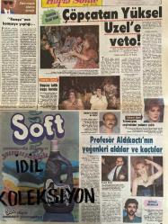 HAFTA SONU DERGİ - GAZETESİ DOĞUM GÜNÜ HEDİYESİ (TURKİSH MAGAZINE - NEWSPAPER) - TAM TAKIM 14 SAYFADIR - 18 EKİM 1985 - Sayı:42 - Burçin Orhon çıplak-Hülya Avşar-Zümrüt Cansel-Şehnaz Dilan-Müslüm Gürses-Naci Ekşi-Asım Ekren-Zeynep Özal-Bedrettin Dalan-Filiz Bayraktar-Yeşim Başboğan-Erdal Abat-Timur Selçuk-Orhan Aldıkaçtı-Edip Aktaş-Emine Adalet Pee-Burçin Orhon-Banu Alkan-Hülya Yiğitalp-Seda Sayan-Aynur Aydan-Zerrin Egeli-Nazan Şoray-Serpil Benay-Müslüm Gürses-Ahu Tuğba-Sakıp Sabancı-Bedrettin Dalan-Nejat Gürcan-Bülent Ersoy-Emel Sayın-Medha Şen-Uğur Dündar-Okan Nair-Hülya Koçyiğit-Muzaffer Abacı-Bilun Nazlıhan-Hakan Balamir-Hülya Sözer-Erdal Abacı-Hüseyin Emre-Hasan Bora-Cüneyt Cevher-Zafer Saba-Burhan Özfatura-Ertuğrul Gökgün-Fikri Sağlar-Erdal İpeksen-Semra Özarlık-Yüksel Uzel-Samime Sanay-Turgut Özal-Necdet Uğur-Ünal Menderes-Serra Menderes-Kaya Akarsu-Pınar Özen-Nejat Özen-Cahit Çelikel-Sevinç Çelikel-Sungur Baboğlu-İnayet Çelikel-Sadiye Deniz-Ümit Ersoy-Nedim Yıldız-Şemsiye Ağırl