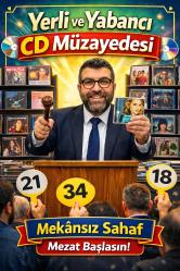 Yerli ve Yabancı CD Müzayedesi