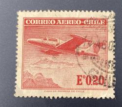 Amerika Birleşik Devletleri Pulu - Unıted States Stamp - Postadan Geçmiş Pul Filateli -  Damgalı - Uçak Temalı Pul , 0.20 PARA - YABANCI PULLAR-NOSTALJİK DOĞUM GÜNÜ HEDİYESİ