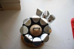 Scandic Döner Baharatlık ve 8 Adet Cam Baharat Saklama Kabı +3 TANE YEDEK BAHARATLIK (YENİ KOLİ 6