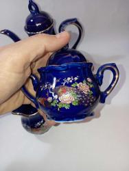 VİNTAGE JAPON PORSELEN CAYDANLİK ÇAKMAKLIK SÜTLÜK SEKERLİK