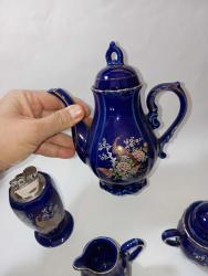 VİNTAGE JAPON PORSELEN CAYDANLİK ÇAKMAKLIK SÜTLÜK SEKERLİK