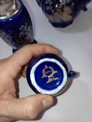 VİNTAGE JAPON PORSELEN CAYDANLİK ÇAKMAKLIK SÜTLÜK SEKERLİK