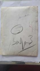 YEŞİLÇAM OYUNCUSU AYNUR AYDAN'IN BÜYÜK BOY ORİJİNAL FOTOĞRAFI - 24 x 18 cm EBADINDA - AYNUR AYDAN, ÇİÇEK DESENLERİYLE BOYANMIŞ OLARAK ÇOCUKLARIN YANINDA POZ VERİRKEN ÇEKİLMİŞ BİR KARE