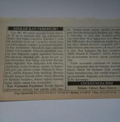 24 Mart 2006-Orijinal Takvim Yaprağı-Doğum Günü-Söz,Nişan,Nikâh,Düğün ve Önemli Günler Hediyesi-ERAŞ Hizmet Takvimi-Ayet-Hadis(Harun Reşid'in Vefatı(m.809))-Kimler Kan Verebilir?-Çocuğunuza İsim:Yüksel,Zümrüt