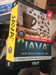 YENİ BAŞLAYANLAR İÇİN JAVA 10 * oku, izle, dinle, öğren!