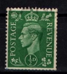 Büyük Britanya 1937-1939 Kral George VI 0.5D (ws2111)