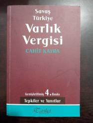Savaş Türkiye Varlık Vergisi