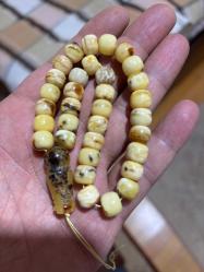 Orjinal damla kehribar tespih