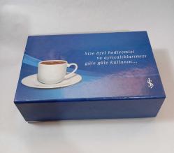 İŞ BANKASI TÜRK KAHVESİ FİNCANI VE TABAGI -  2 FİNCAN 2 TABAK SIFIR PAKETİNDE