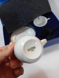 İŞ BANKASI TÜRK KAHVESİ FİNCANI VE TABAGI -  2 FİNCAN 2 TABAK SIFIR PAKETİNDE