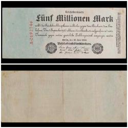 Almanya 5.000.000 Mark 1923 CT+