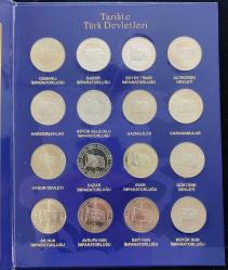 DARPHANE 16 TÜRK DEVLETLERİ SETİ  ÖZEL KİTİNDE