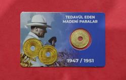 LOT.12 » FOLDERLİ NADİR 1951 YILI NOKTALI 1 KURUŞ