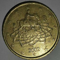 İTALYA  2002     50  EURO CENT