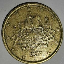 İTALYA  2002     50  EURO CENT